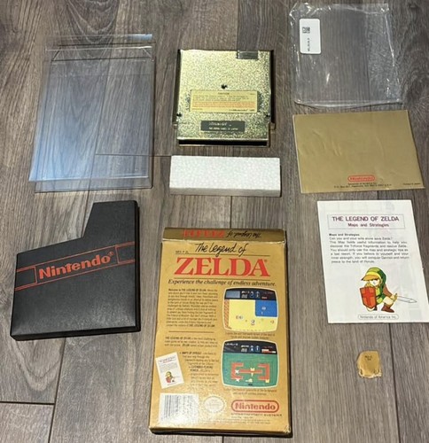 The Legend of Zelda Nintendo NES Game CIB Good Condition - photo 2