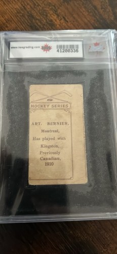 Art Bernier Rc Rookie Card Graded 3 - photo 4