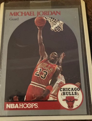 HOOPS 1990 MICHAEL JORDAN NBA BASKETBALL CARD