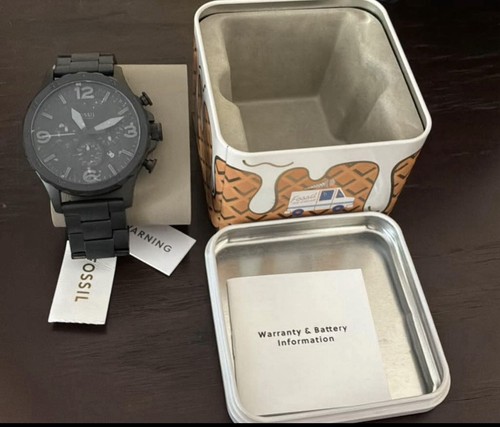 Mens Fossil Chronograph Watch New - Model JR 1353
