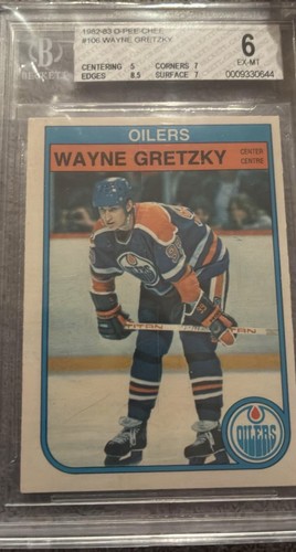 1982-83 O-Pee-Chee Wayne Gretzky BVG 6 Edmonton Oilers #106