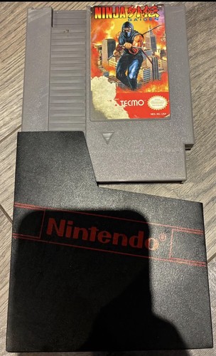 Ninja Gaiden Original Nintendo NES Game Tested + Working & Authe