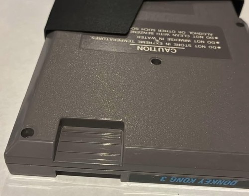Donkey Kong 3 (Nintendo NES) Video Game Cartridge 5-SCREW - photo 2