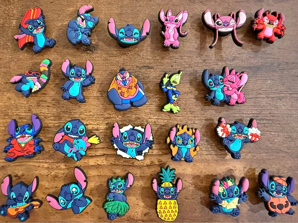Stitch Crocs Charms - 22 pieces