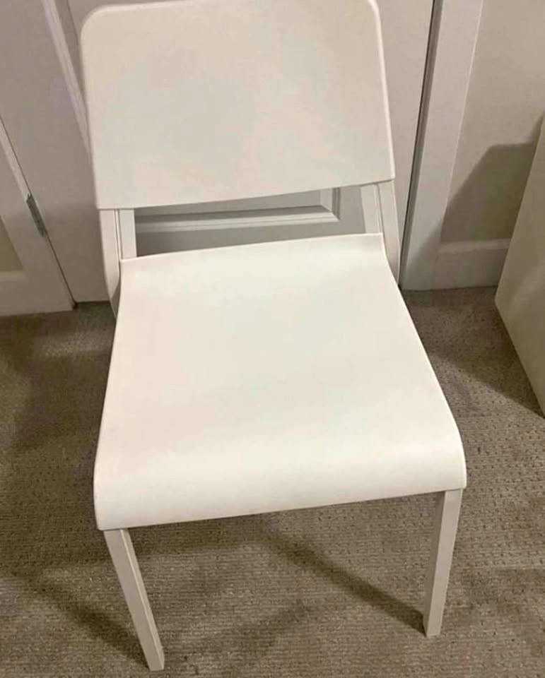 IKEA White Teodores Chairs (ORIG $70)
