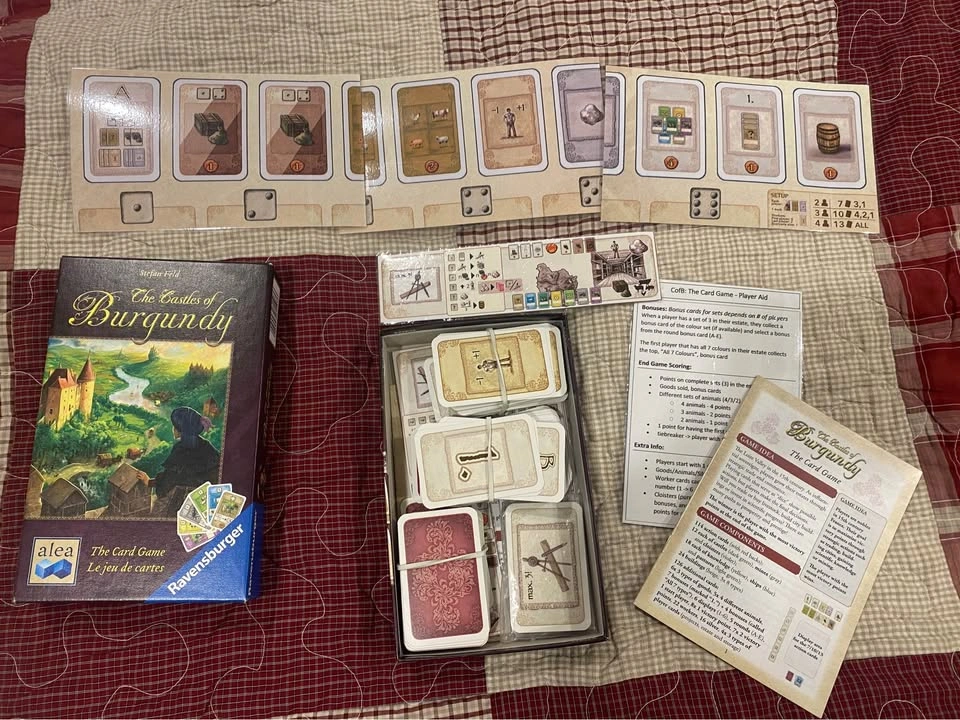 Board Games - Glass Road, Altiplano + Expansion, Castles of Burg - photo 4