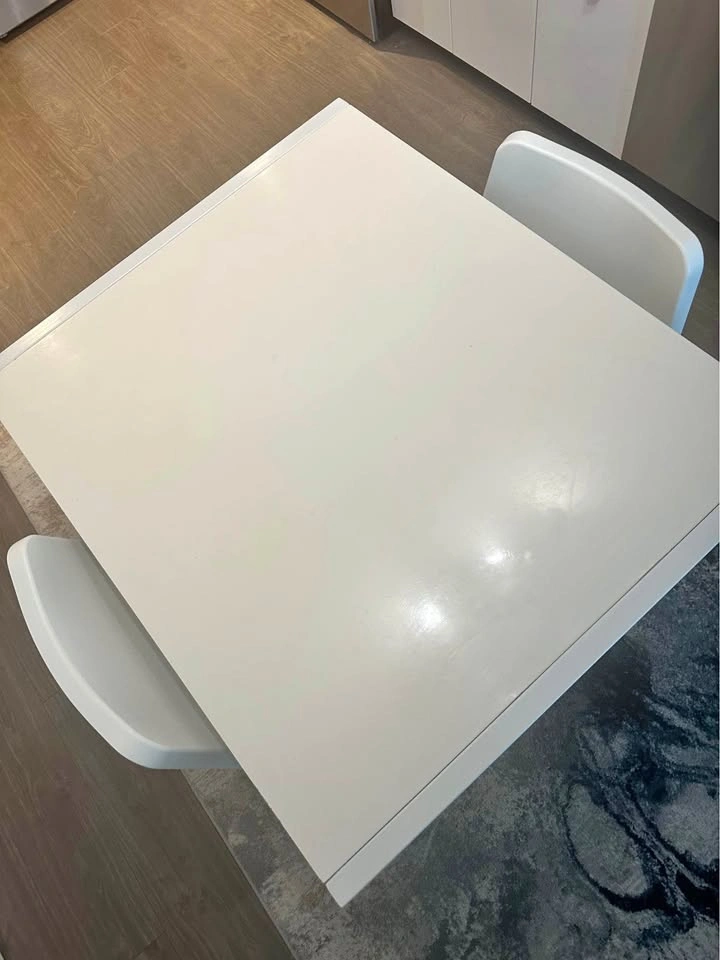 White Extendable Dining Table