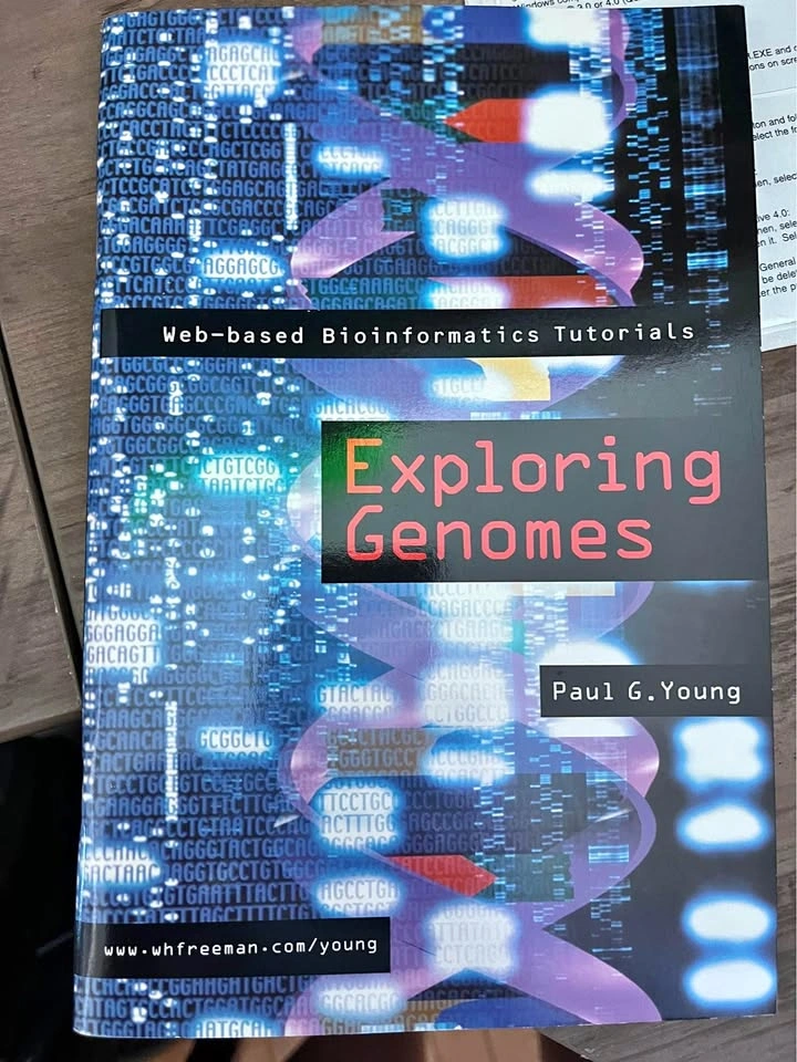 Exploring genomes book
