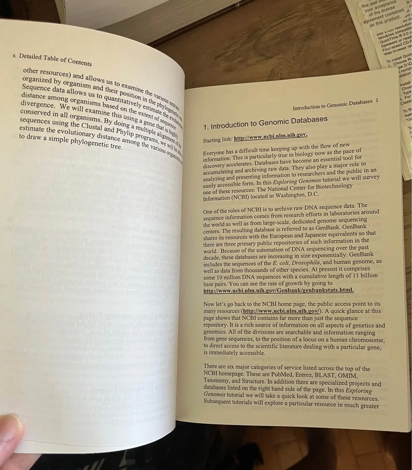 Exploring genomes book - photo 2