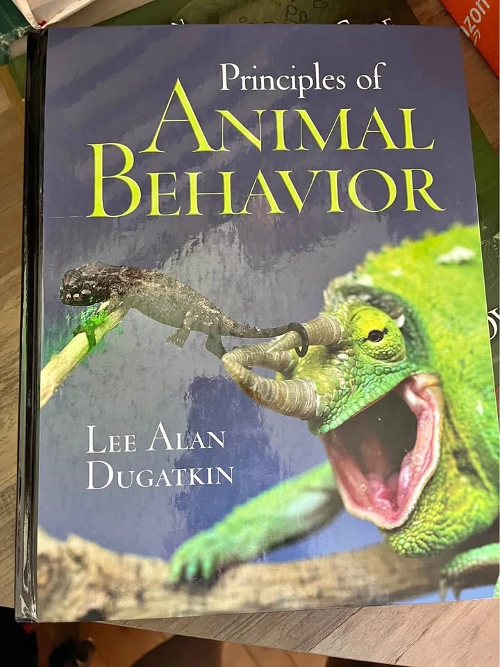 Animal behavior textbook