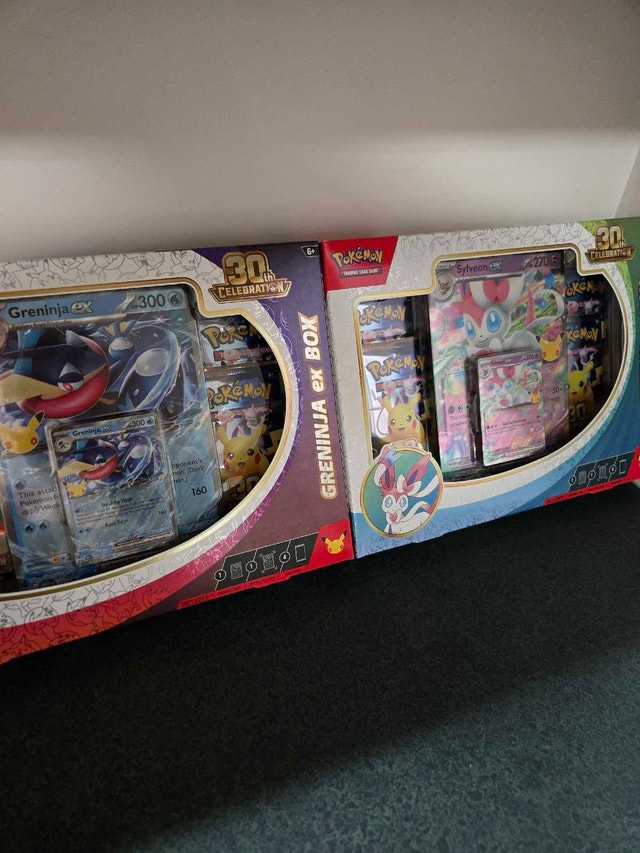 Chinese and English Sealed Pokemon Product