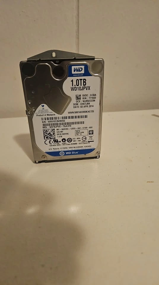 WD 1.0TB WD10JPVX Internal Hard Drive - photo 3