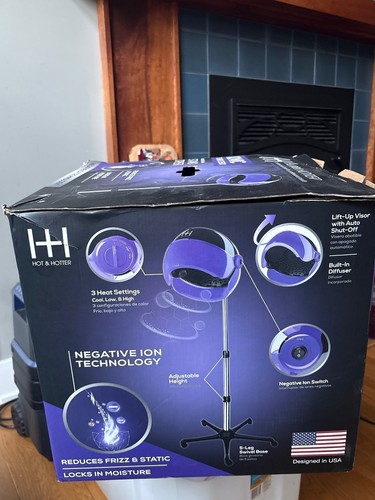 Tested Hot & Hotter Ionic Turbo 2500 Professional Hood Dryer - photo 2