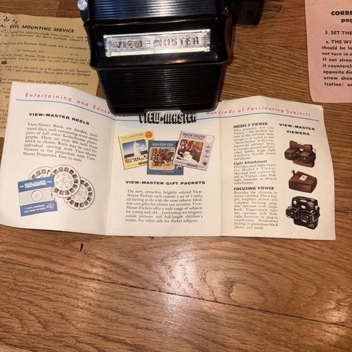 VTG Sawyer's ViewMaster Model D Focusing Viewer - photo 2