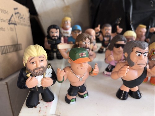Funko WWE Mystery Minis Lot — Hogan, Cena, Rock, Warrior, Taker, - photo 2