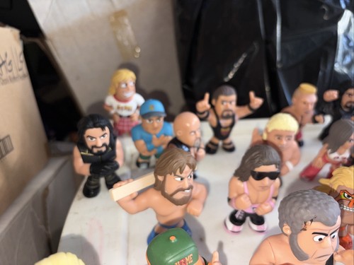 Funko WWE Mystery Minis Lot — Hogan, Cena, Rock, Warrior, Taker, - photo 3