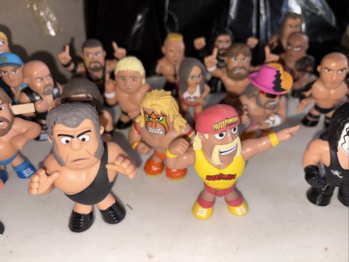 Funko WWE Mystery Minis Lot — Hogan, Cena, Rock, Warrior, Taker, - photo 5