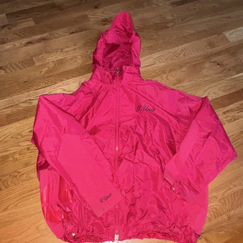 G-Unit Men's Nylon Hooded Windbreaker Jacket, Logo, Zip, 50