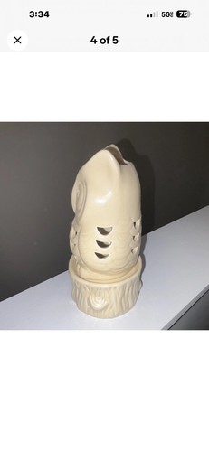 Ceramic Beige Owl Tea Light Candle Holder Decorative Animal Prin - photo 4