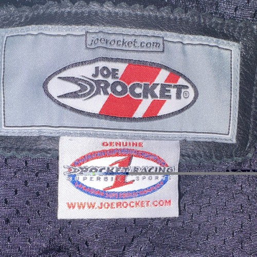 JOE ROCKET Sonic Armored Leather Motorcycle Jacket Mens Large - photo 3