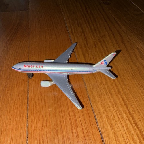 American Airlines Diecast Aircraft Model Airplane Silver Collect - photo 3