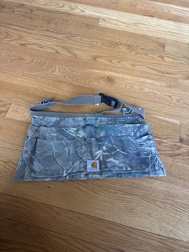 Carhartt A09 Realtree Camo Duck Canvas Nail Waist Apron