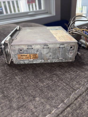1967 1968 Blaupunkt Hamburg Radio 7637300 Porsche 911 912 - photo 5