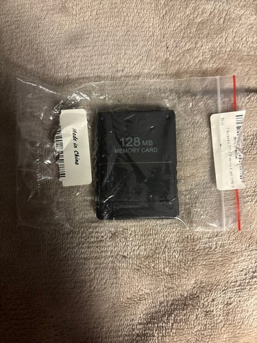 Sony PlayStation 2 128MB Memory Card - Black