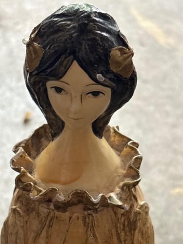 Vintage MCM Paper Mache Doll Hair Spray Cover 1966 Hong Horizons - photo 2