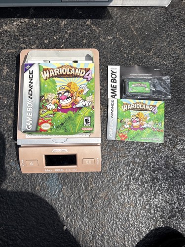 Warioland 4 Nintendo Game Boy Advance, 2001, Manual, Tested