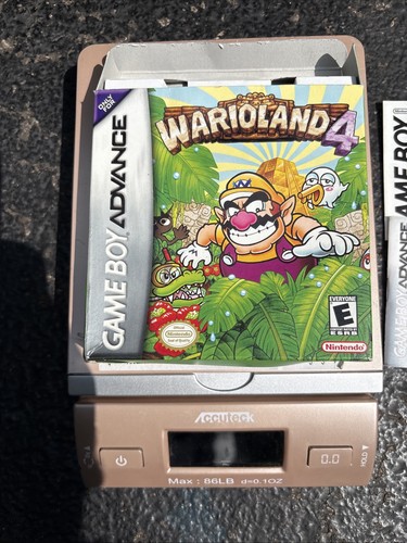 Warioland 4 Nintendo Game Boy Advance, 2001, Manual, Tested - photo 2