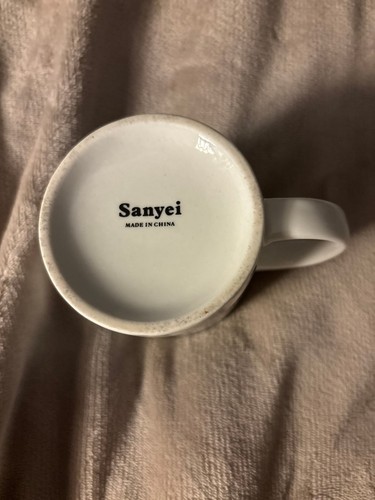 Christmas Mug Sanyei Holiday Reindeer & Santa Claus Coffee Mug - photo 3