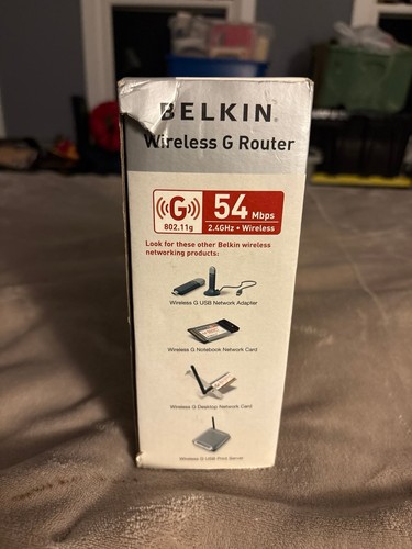 vintage Belkin Wireless G Router (Model F5D7230-4) - photo 4