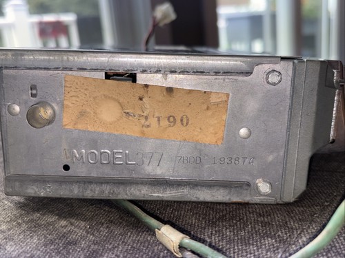 1967 Dodge Polara AM Thumb Wheel Radio Model 377 OE - photo 4