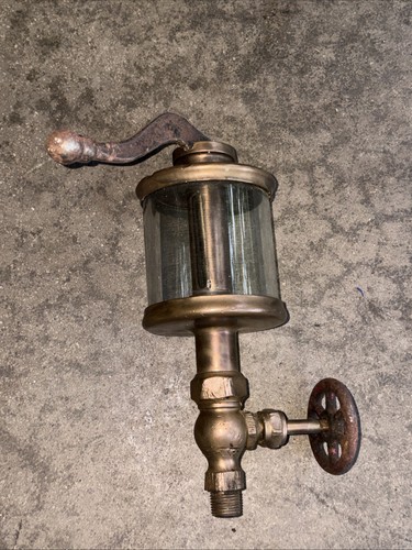 Lunkenheimer ALPHA NO 5 Brass Pumper Swing Top Oiler