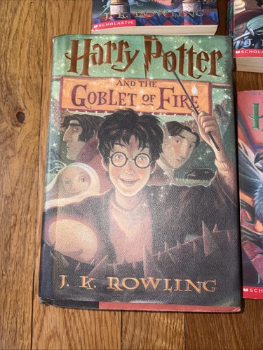 Harry Potter Books 1-4 Mixed Lot 3 Paperback 1 Hardcover - photo 2