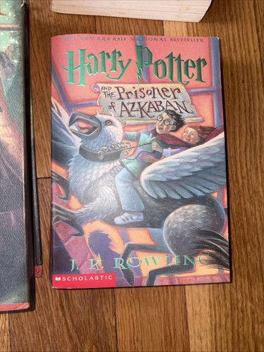 Harry Potter Books 1-4 Mixed Lot 3 Paperback 1 Hardcover - photo 3