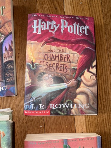 Harry Potter Books 1-4 Mixed Lot 3 Paperback 1 Hardcover - photo 4