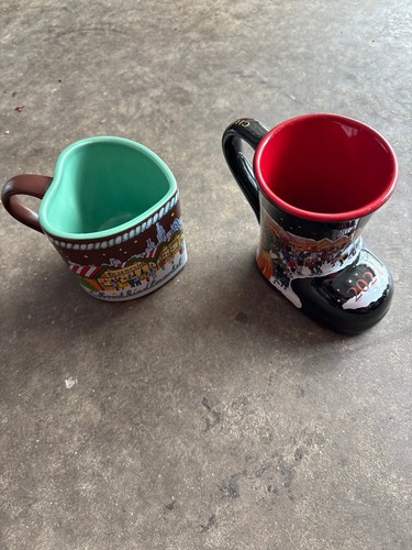 Christkindlmarket Chicago Boot Mug & Heart Mug