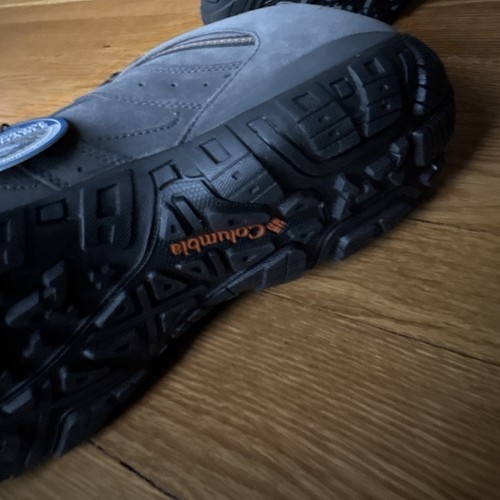 Columbia Men's Waterproof Hiking Shoes Gray/Black/Orange US 17 - photo 3