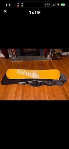 Kemper Storm Series 156 cm Snowboard w/ Bindings and Boots