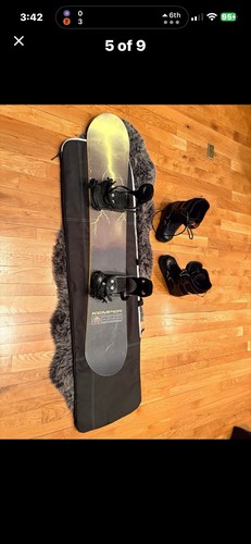 Kemper Storm Series 156 cm Snowboard w/ Bindings and Boots - photo 5