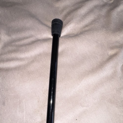Black 8-Ball Handle Walking Cane 36in Wood Plastic Mobility Aid - photo 3