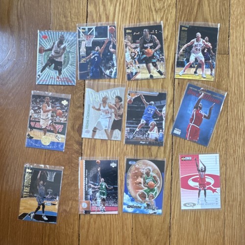 #5 Topps Upper Deck Fleer NBA Hardaway Walker Rodman Trading Car