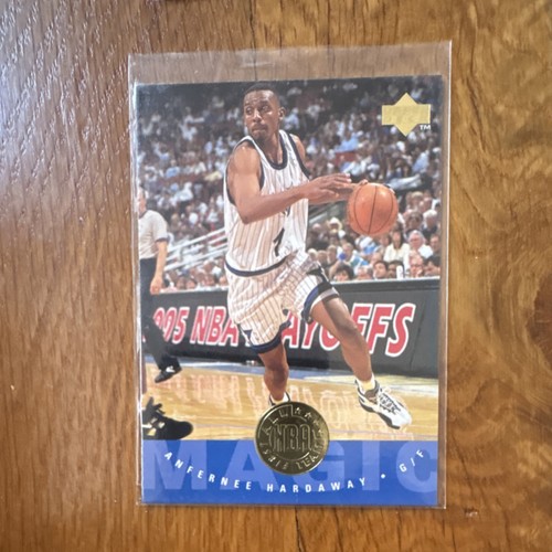 #5 Topps Upper Deck Fleer NBA Hardaway Walker Rodman Trading Car - photo 3