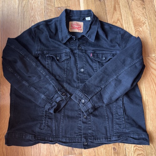 Vintage Levis Denim Trucker Jean Jacket Men's Sz 3XL
