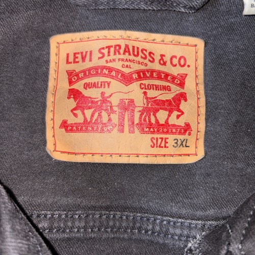 Vintage Levis Denim Trucker Jean Jacket Men's Sz 3XL - photo 3