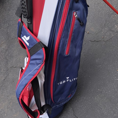 Top Flite Carry Stand Golf Bag 6-Way American Flag - photo 5