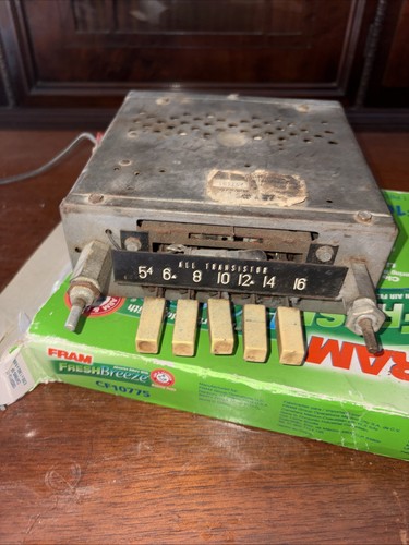Vintage Automatic Radio Co AM Car Radio All Transistor Hot Rod T