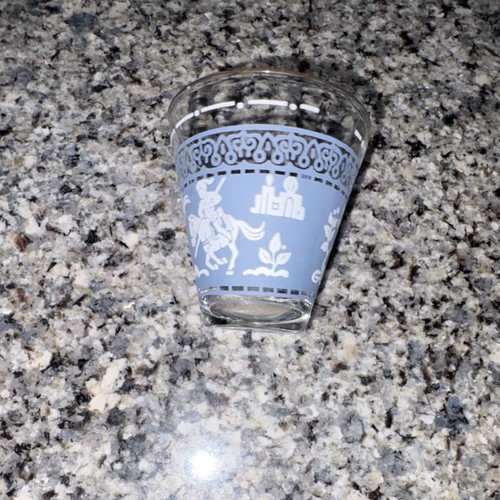 Vintage Hazel Atlas "Arabian Knights" Cocktail Shaker and Glass - photo 2